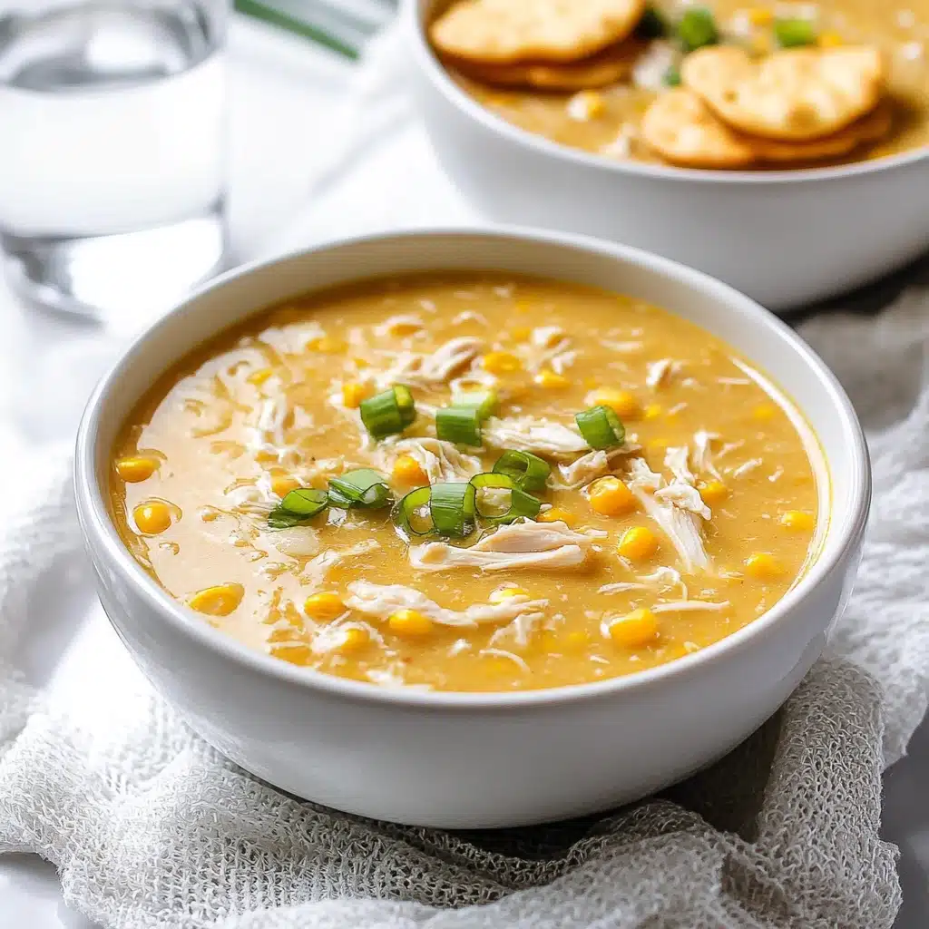 Chicken & Sweetcorn Soup Recipe 4 Chicken & Sweetcorn Soup Recipe - Recipe Image