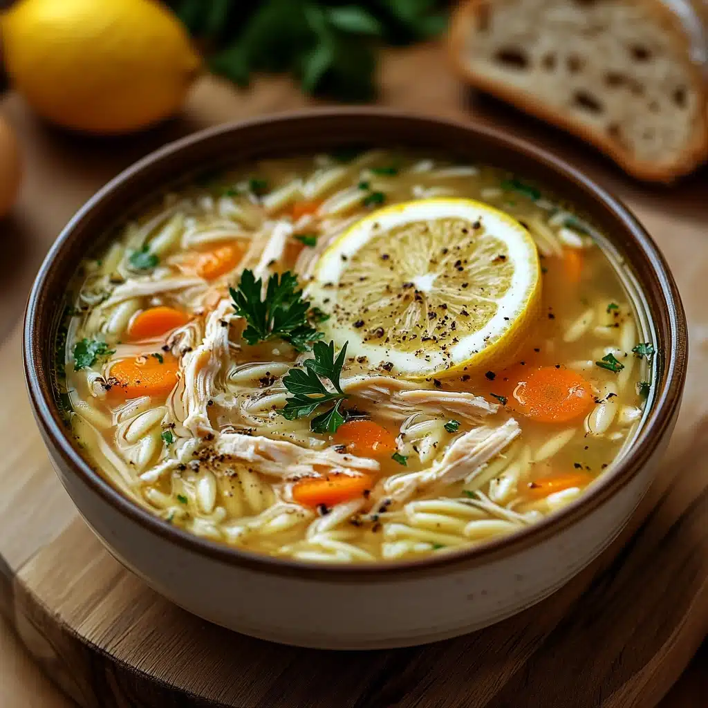Greek Lemon Chicken Soup Recipe 5 Greek Lemon Chicken Soup Recipe - Recipe Image