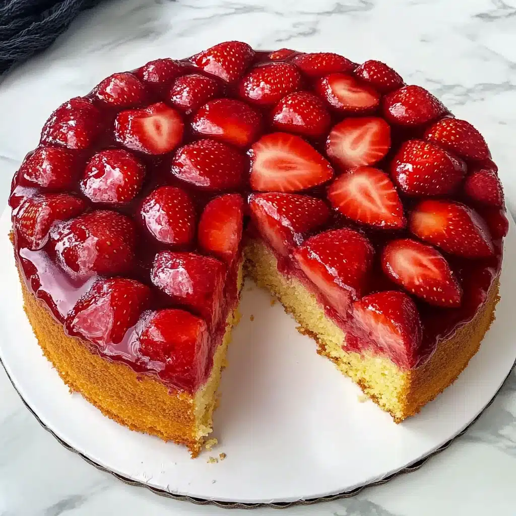 Traditional Strawberry Upside Down Cake Recipe 5 Traditional Strawberry Upside Down Cake Recipe - Recipe Image