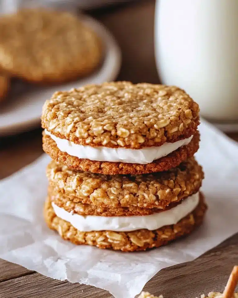 Homemade Oatmeal Cream Pies Recipe