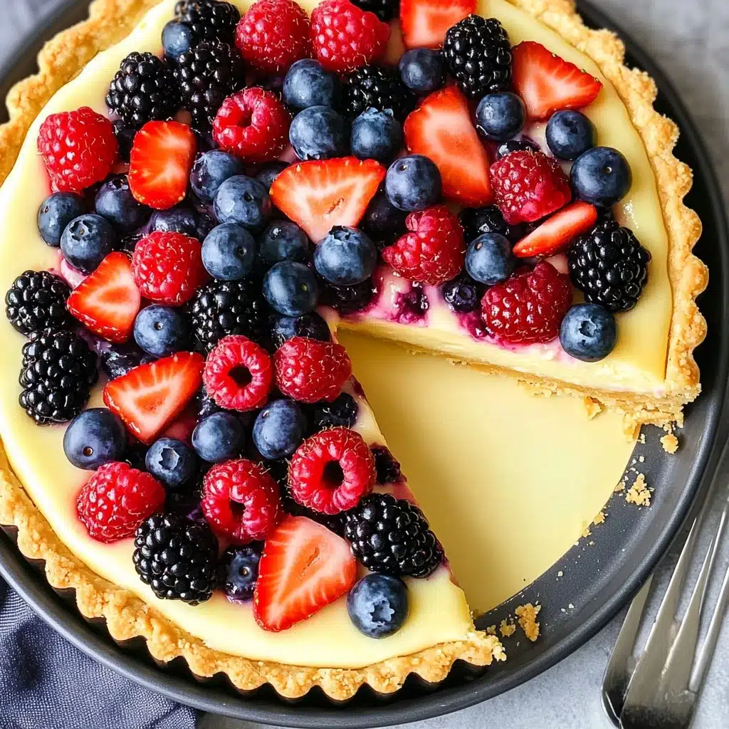Lemon Berry Tart Recipe 4 Lemon Berry Tart Recipe - Recipe Image