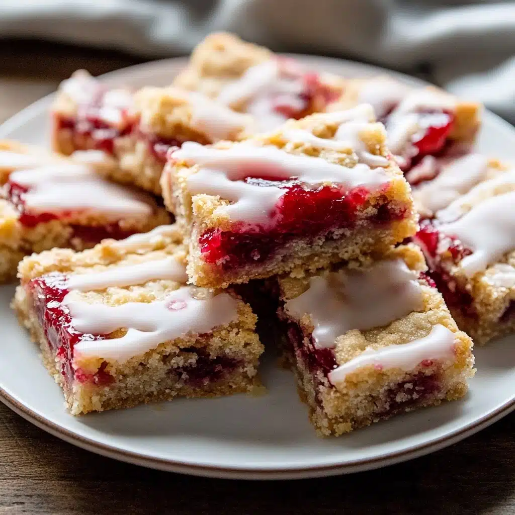Lemon Strawberry Crumb Bars Recipe 3 Lemon Strawberry Crumb Bars Recipe - Recipe Image