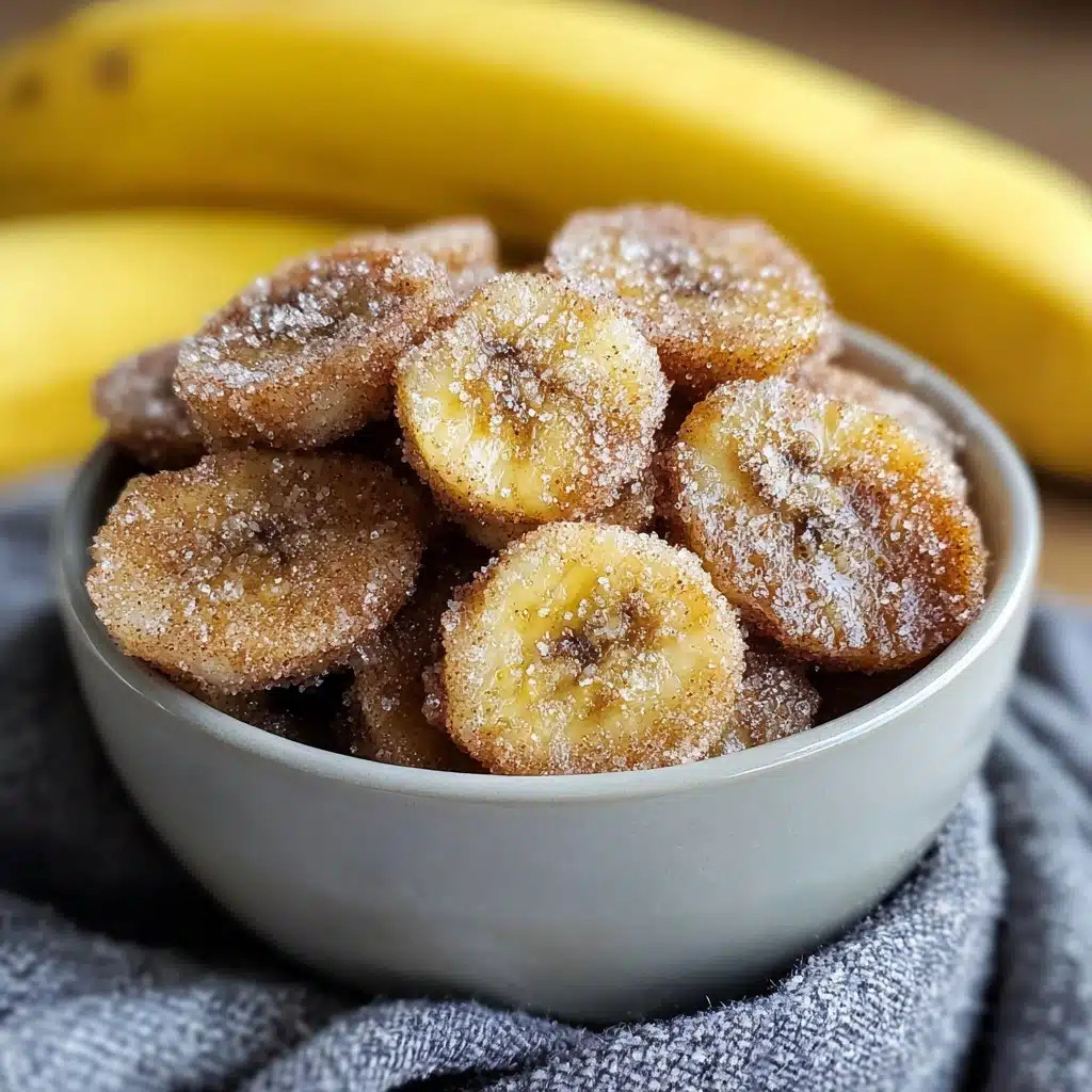 Cinnamon Sugar Air Fryer Banana Chips Recipe 4 Cinnamon Sugar Air Fryer Banana Chips Recipe - Recipe Image
