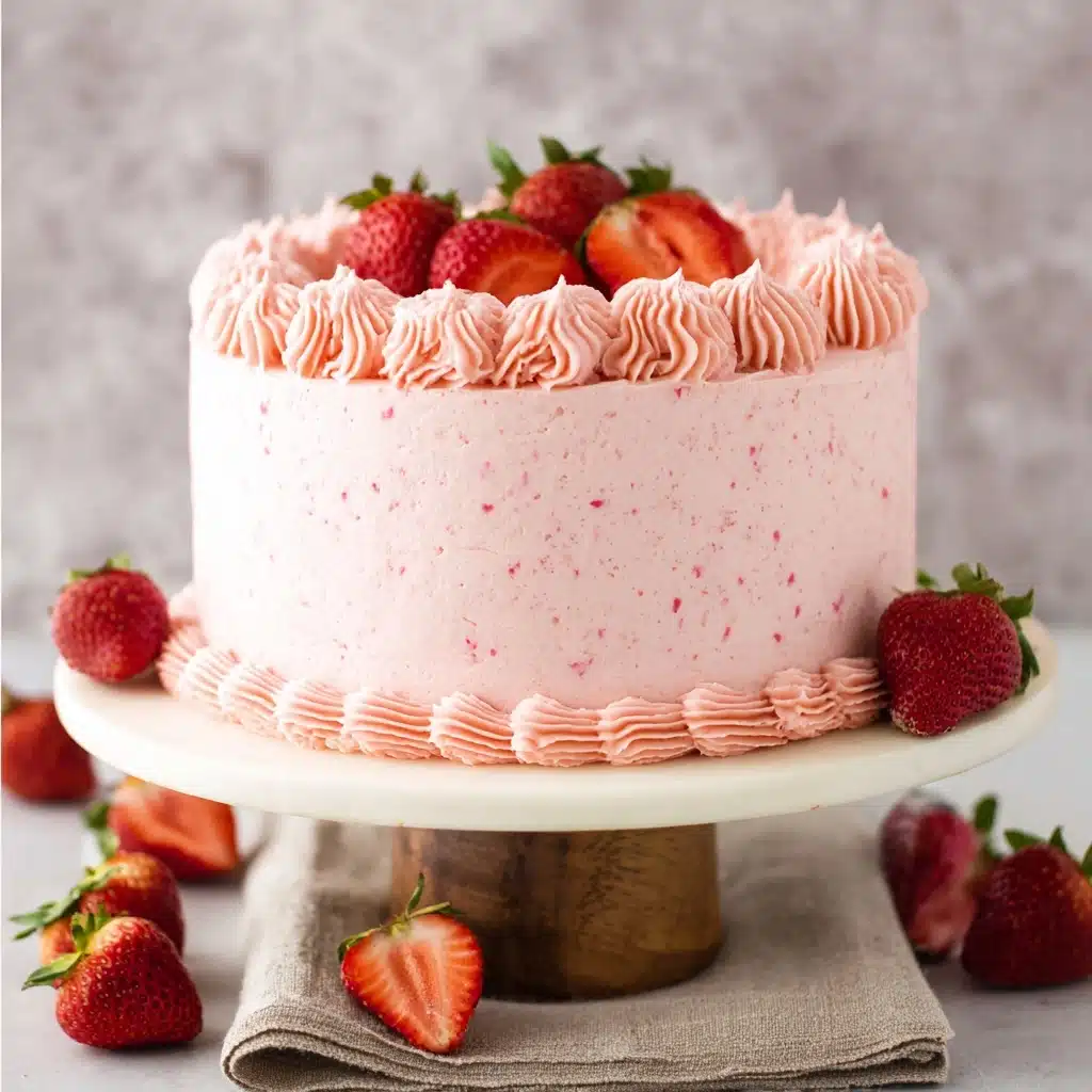 Homemade Strawberry Cake Recipe 4 Homemade Strawberry Cake Recipe - Recipe Image