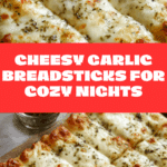 Homemade Cheesy Breadsticks Recipe