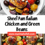 Sheet Pan Italian Chicken and Green Beans Recipe