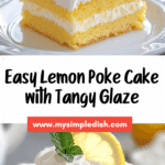 Lemon Poke Cake Recipe