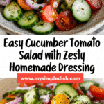 Cucumber Tomato Salad Recipe