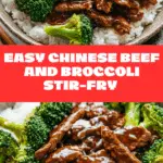 Chinese Beef and Broccoli (牛肉炒西兰花) Recipe
