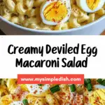 Deviled Egg Macaroni Salad Recipe