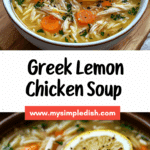 Greek Lemon Chicken Soup Recipe