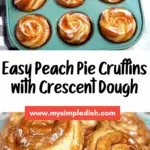 Peach Pie Cruffins Recipe