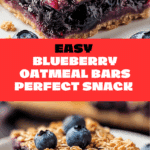 Blueberry Oatmeal Bars Recipe