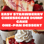 Ingredients for Strawberry Cheesecake Dump Cake Recipe