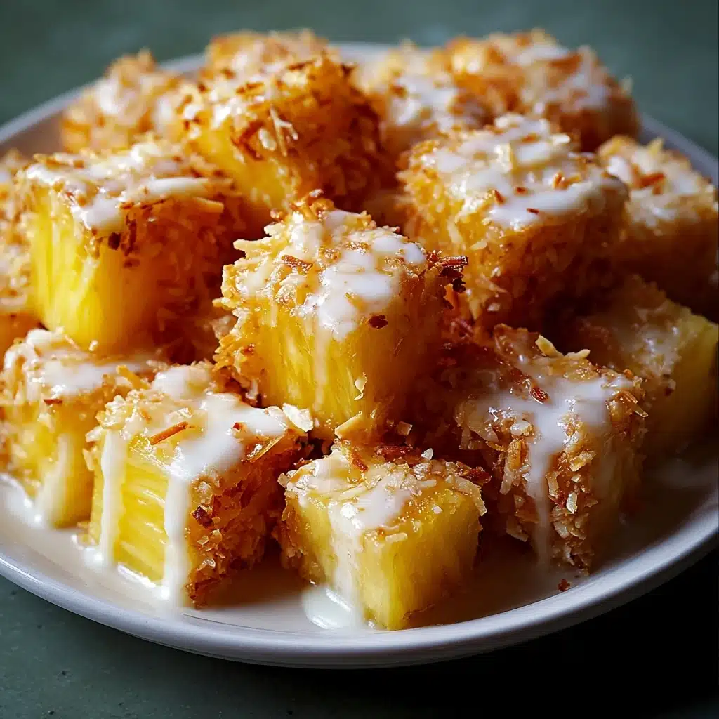 Coconut Pineapple Bites Recipe 5 Coconut Pineapple Bites Recipe - Recipe Image