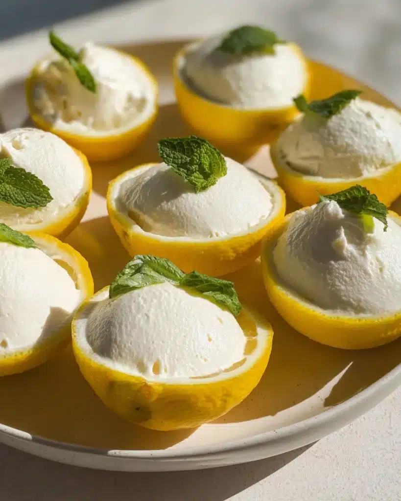 Easy Lemon Sorbet Recipe