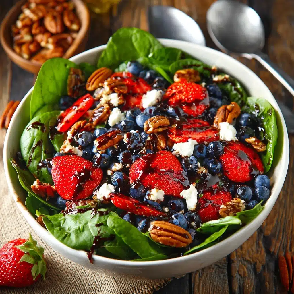 15-Minute Strawberry Spinach Salad Recipe 4 15-Minute Strawberry Spinach Salad Recipe - Recipe Image