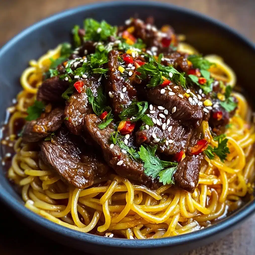 Sweet and Spicy Garlic Steak Pasta Recipe 5 Sweet and Spicy Garlic Steak Pasta Recipe - Recipe Image