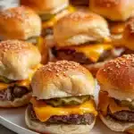 Cheeseburger Sliders Recipe 6 Cheeseburger Sliders Recipe