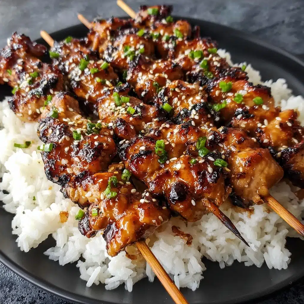 Teriyaki Chicken Skewers Recipe 5 Teriyaki Chicken Skewers Recipe - Recipe Image
