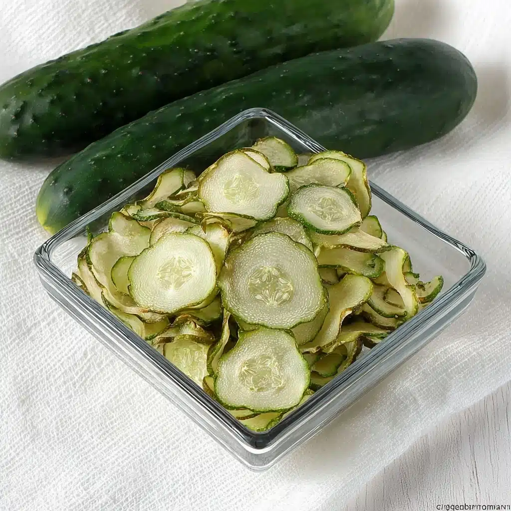 How To Make Cucumber Chips With Salt & Vinegar Recipe 5 How To Make Cucumber Chips With Salt & Vinegar Recipe - Recipe Image