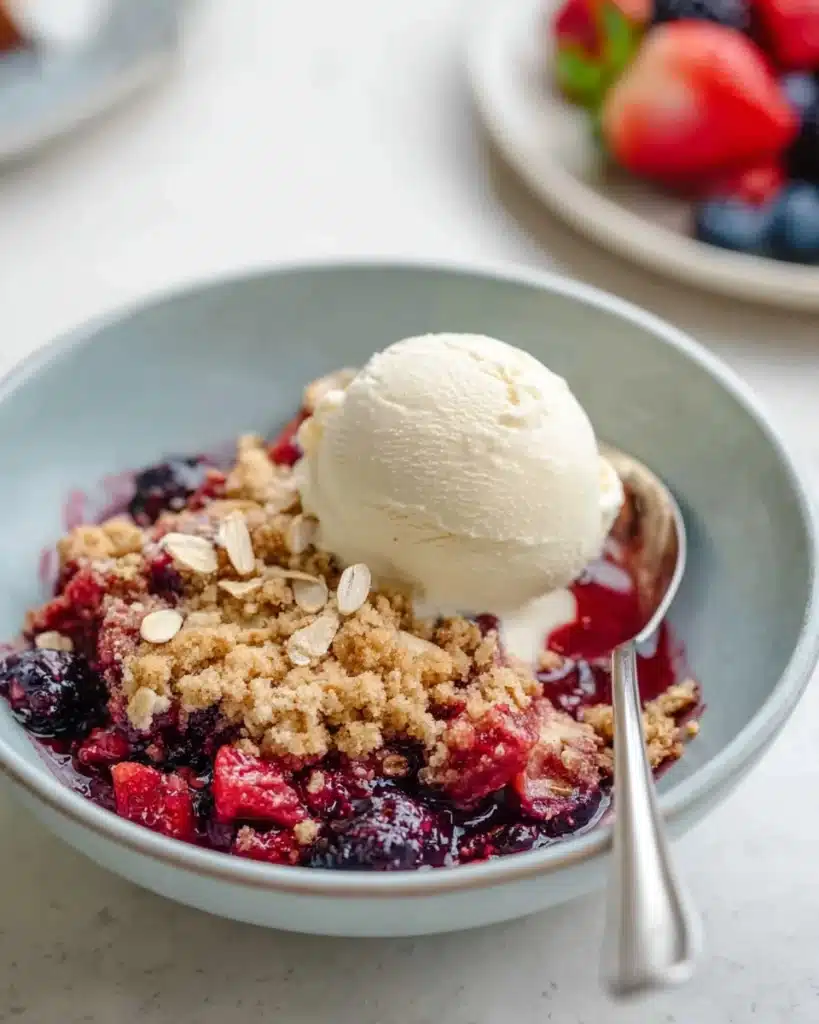 Mixed Berry Crisp Recipe