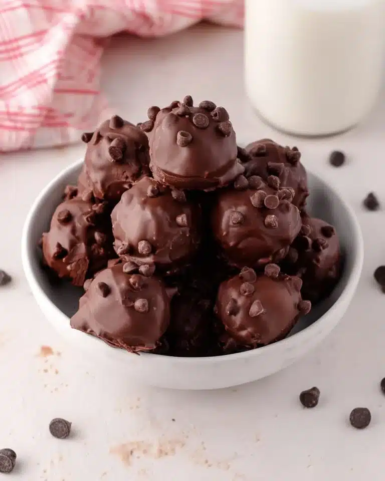No-Bake Brownie Bites Recipe
