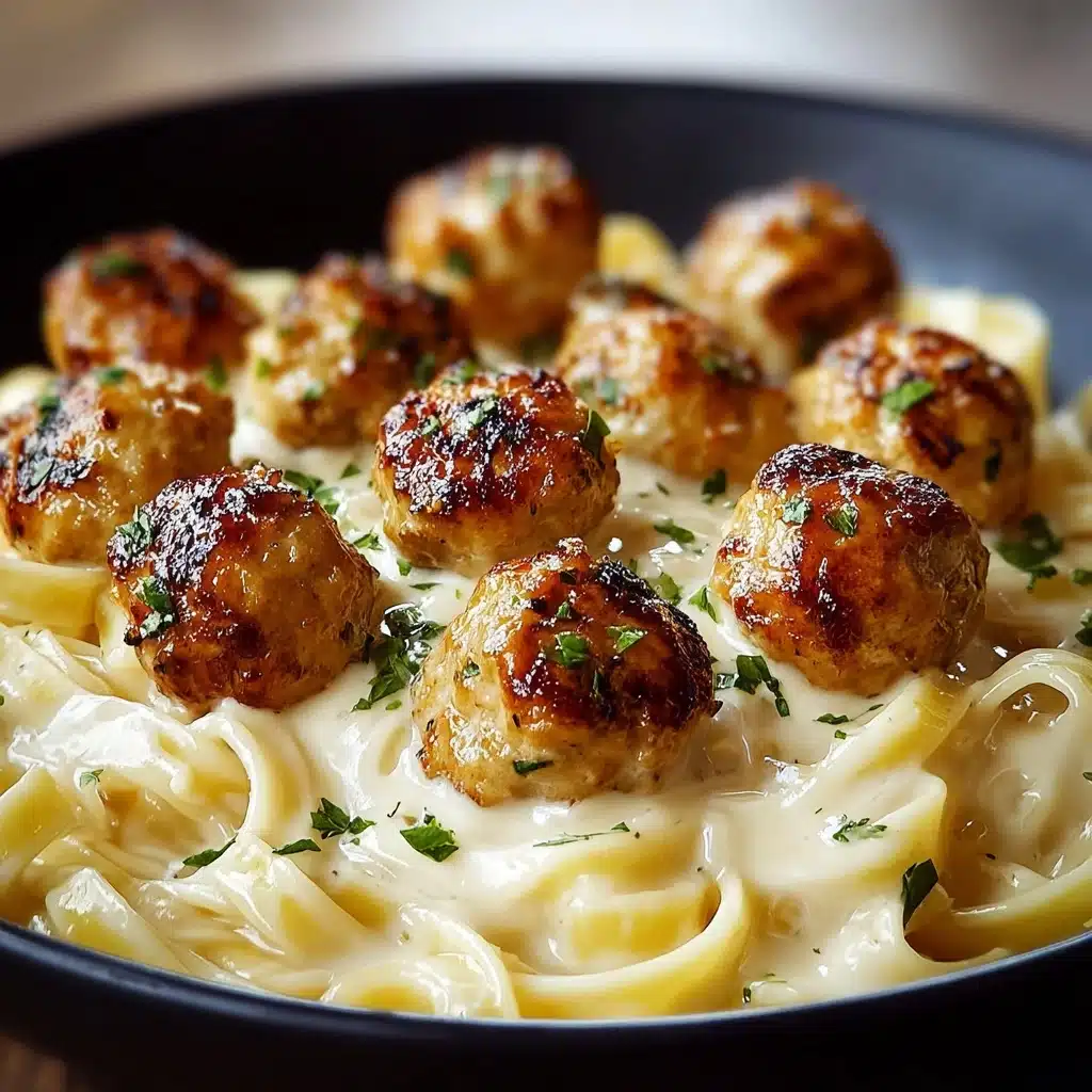 Garlic Butter Chicken Bites with Creamy Parmesan Pasta Recipe 4 Garlic Butter Chicken Bites with Creamy Parmesan Pasta Recipe - Recipe Image
