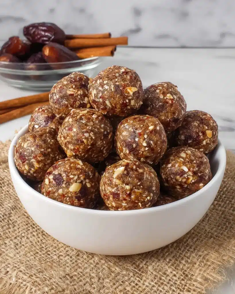 Date Nuts Energy Balls Recipe