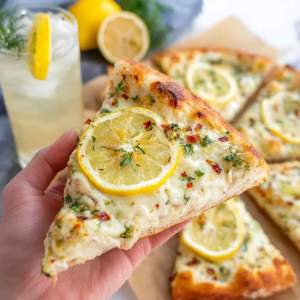 Lemon Pizza Recipe 4 Lemon Pizza Recipe - Recipe Image