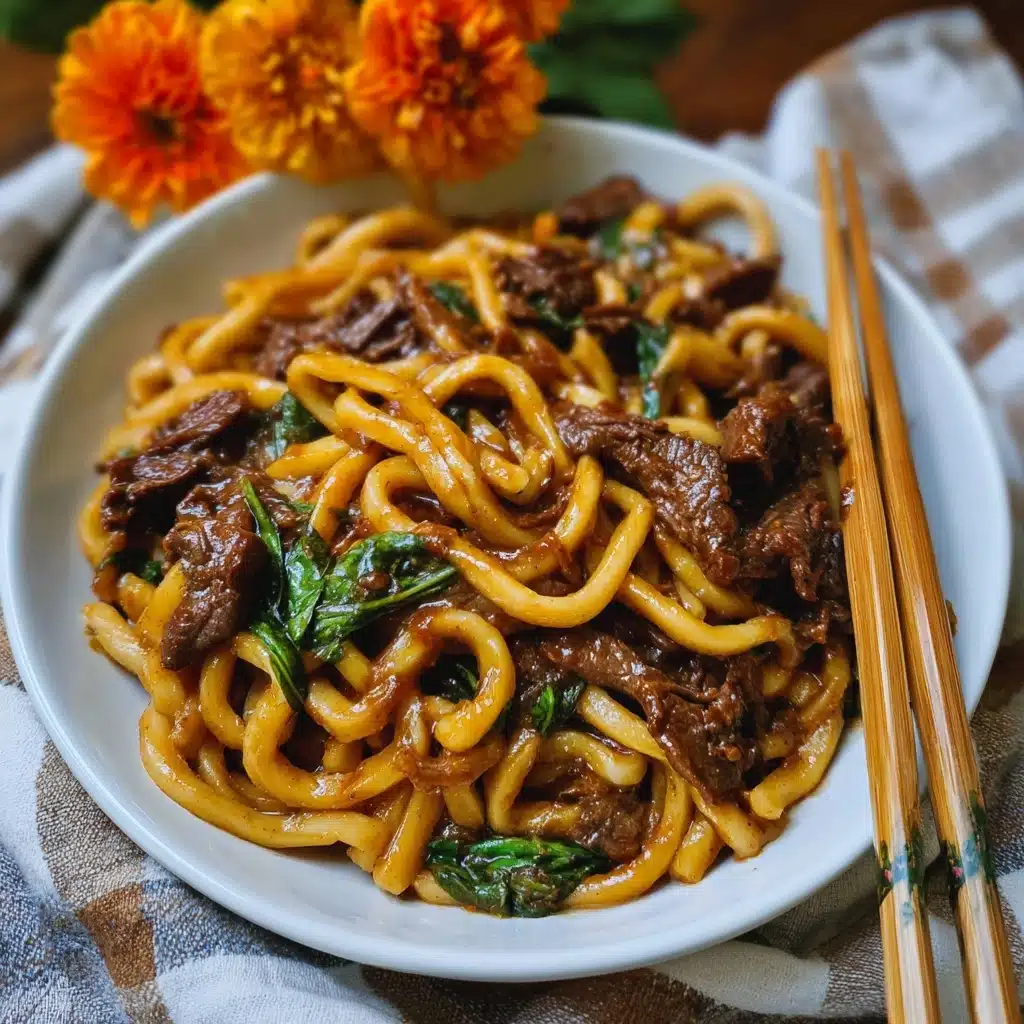 Simple Black Pepper Beef Udon Recipe 4 Simple Black Pepper Beef Udon Recipe - Recipe Image