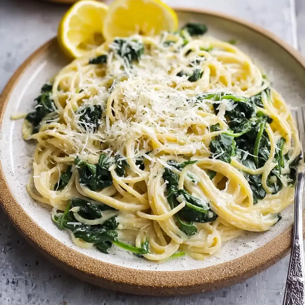 Lemon Ricotta Pasta with Spinach Recipe 3 Lemon Ricotta Pasta with Spinach Recipe - Recipe Image