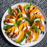 Peach Caprese Salad Recipe