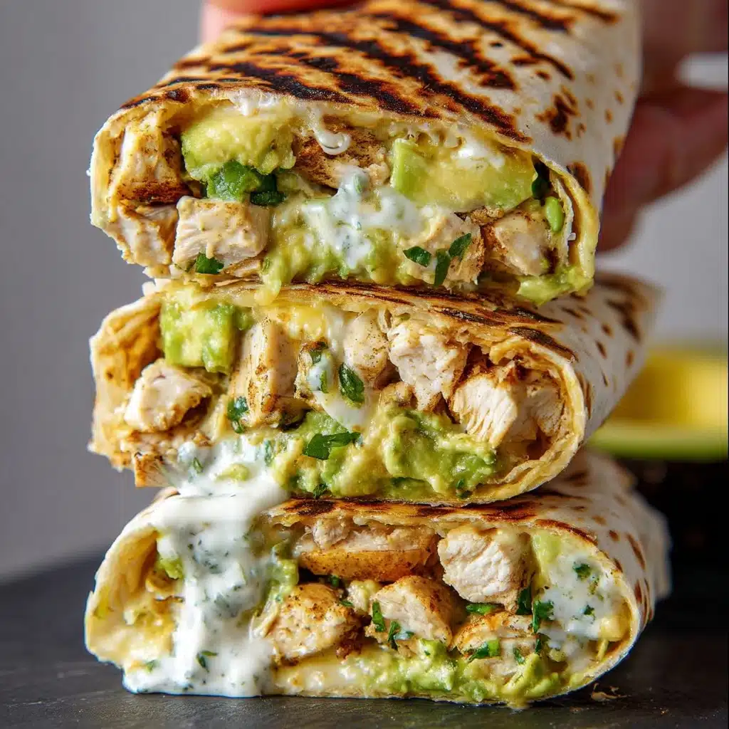 Chicken and Avocado Burritos Recipe - Recipe Image
