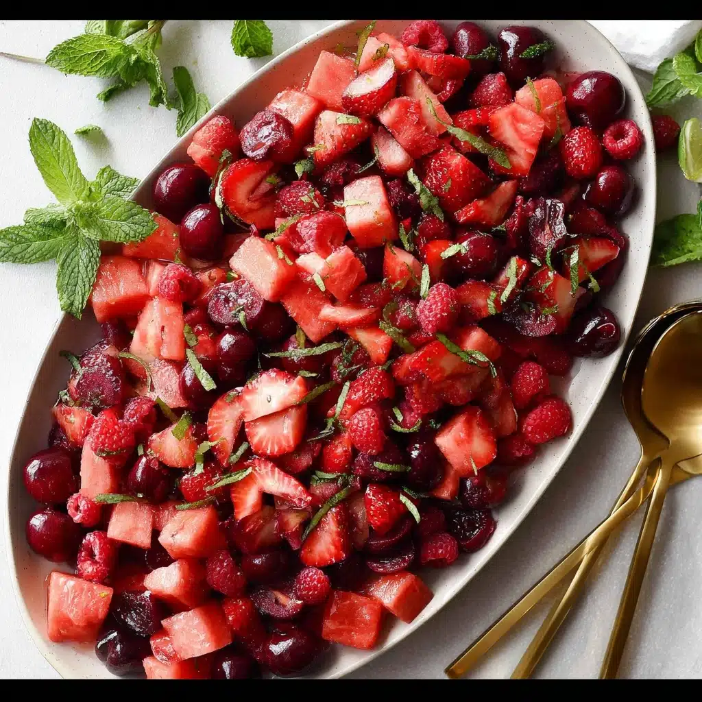 Red Fruit Salad Recipe - Recipe Image