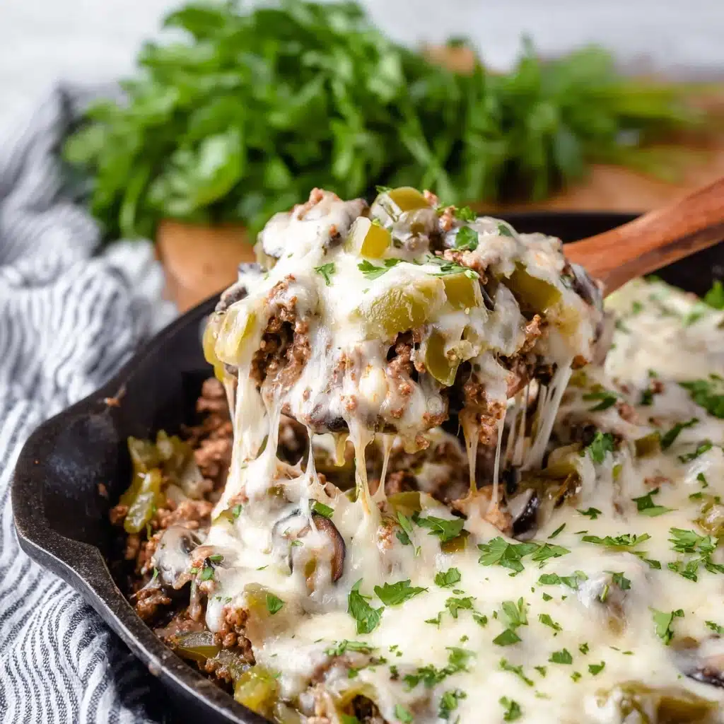 Philly Cheesesteak Casserole (BEST Easy Recipe!) 5 Philly Cheesesteak Casserole (BEST Easy Recipe!) Recipe - Recipe Image