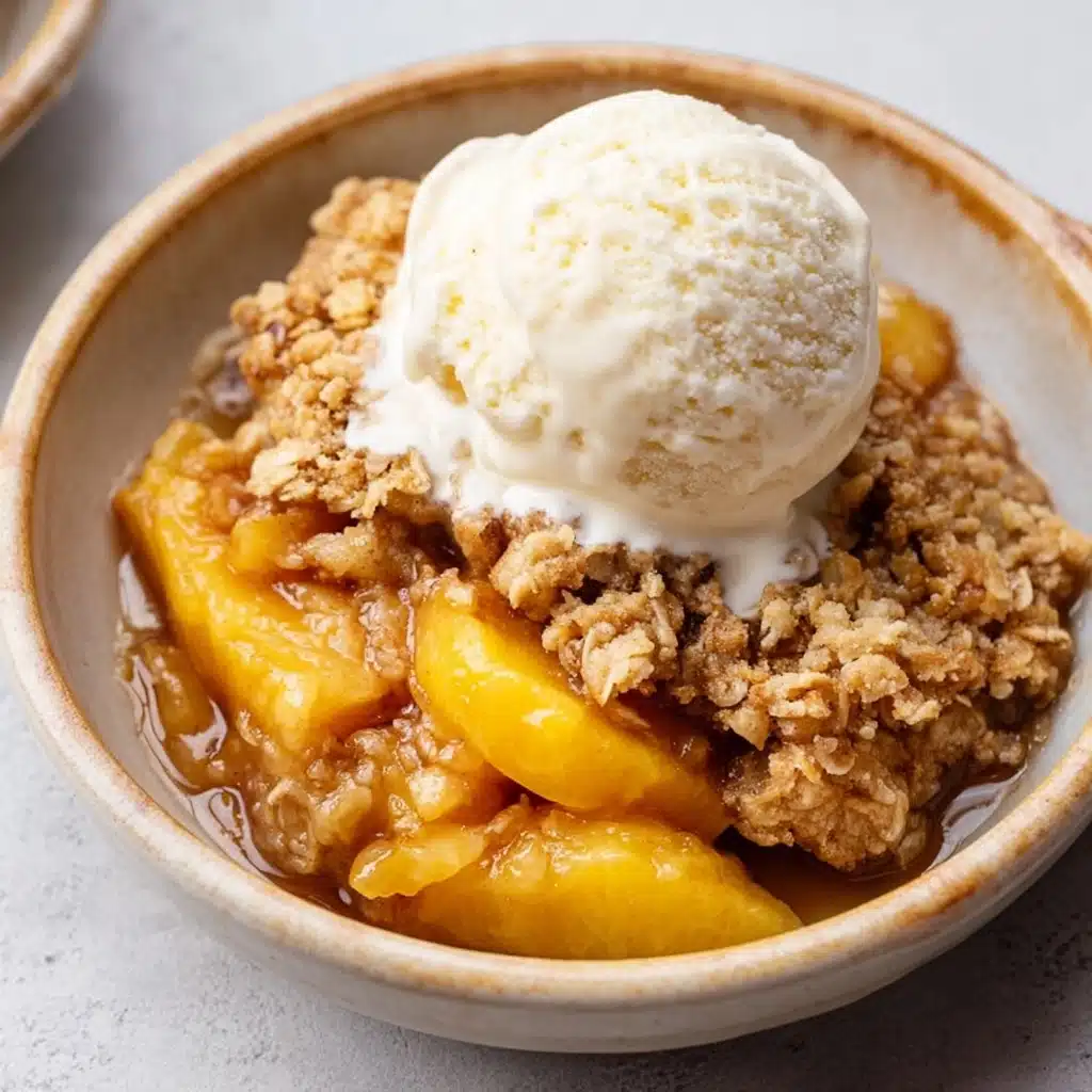 Peach Crisp Recipe - Recipe Image