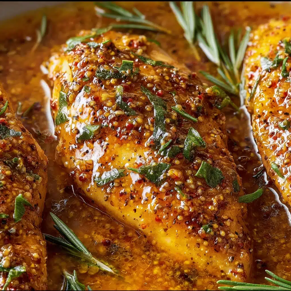 Easy Baked Honey Dijon Chicken Recipe 5 Easy Baked Honey Dijon Chicken Recipe - Recipe Image