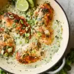 One Skillet Salmon with Lemon Orzo Recipe