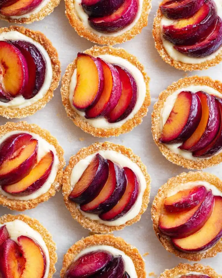 Mini Plum Tarts Recipe
