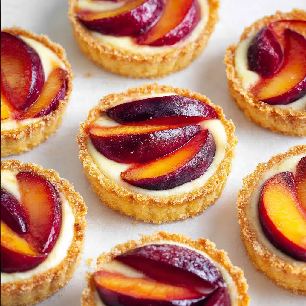 Mini Plum Tarts Recipe - Recipe Image