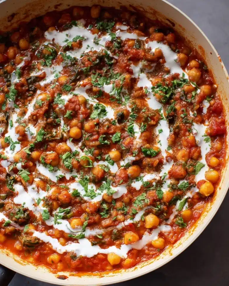 Harissa Chickpeas Recipe