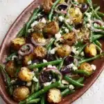 Warm Green Bean Salad with Crispy Potatoes Recipe