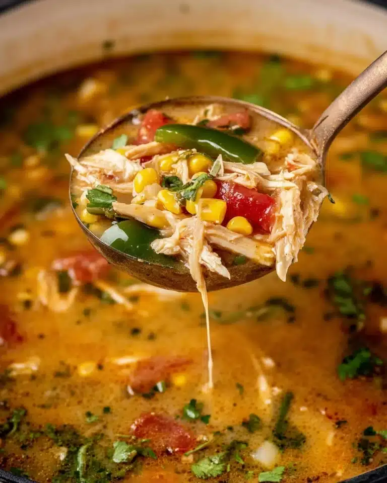 Chicken Poblano Soup Recipe