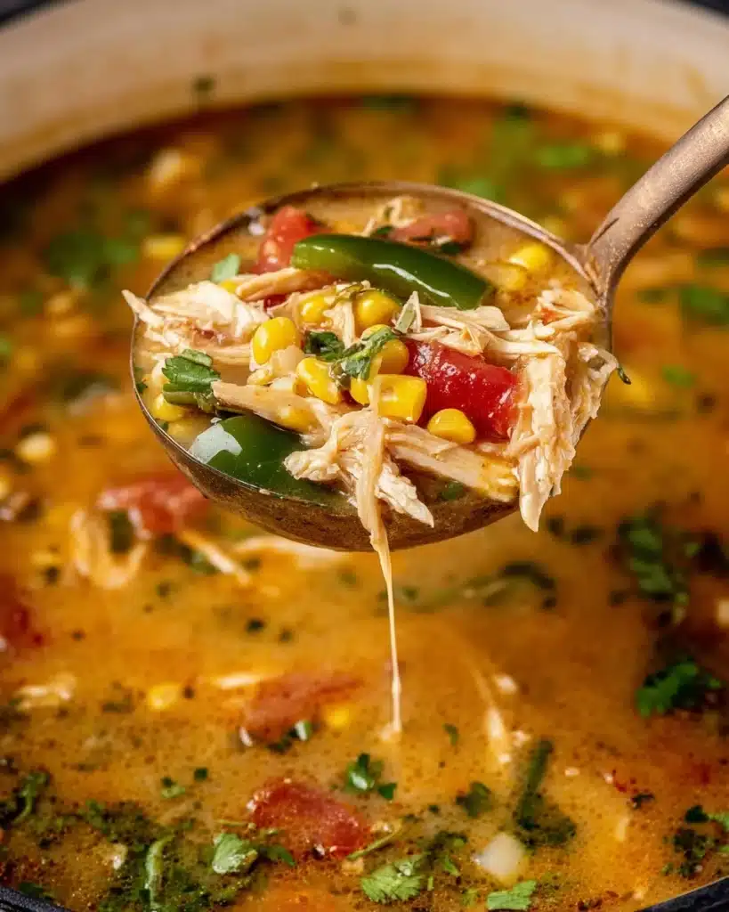 Chicken Poblano Soup Recipe