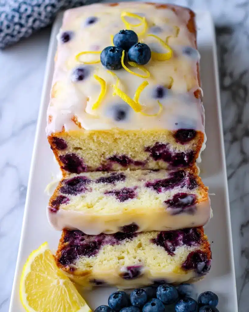 Lemon Blueberry Bread Recipe