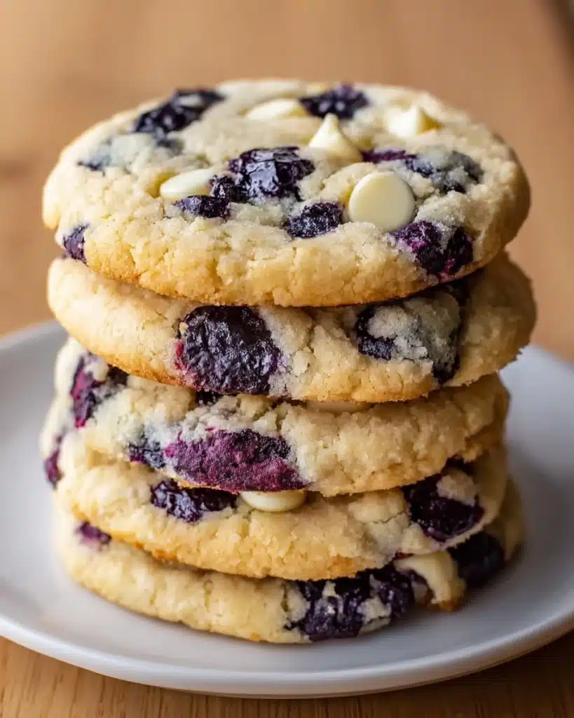 BLUEBERRY CHEESECAKE COOKIES Recipe