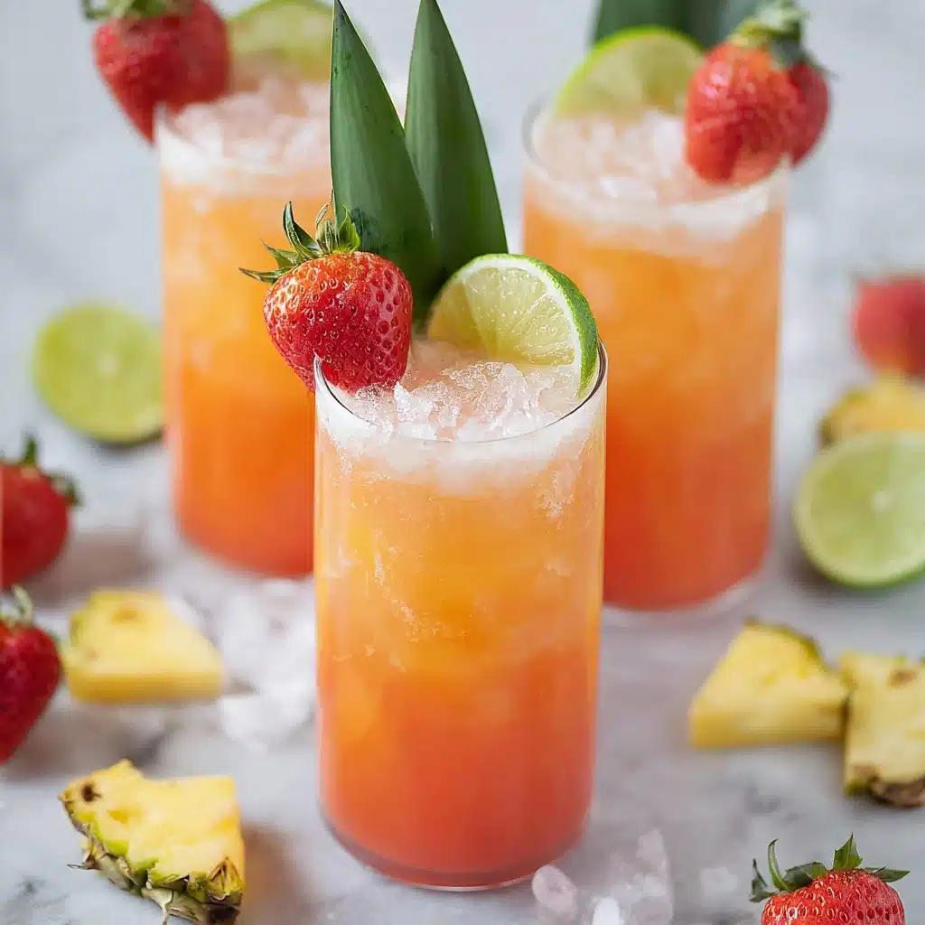 Pineapple Strawberry Agua Fresca Recipe 4 Pineapple Strawberry Agua Fresca Recipe - Recipe Image