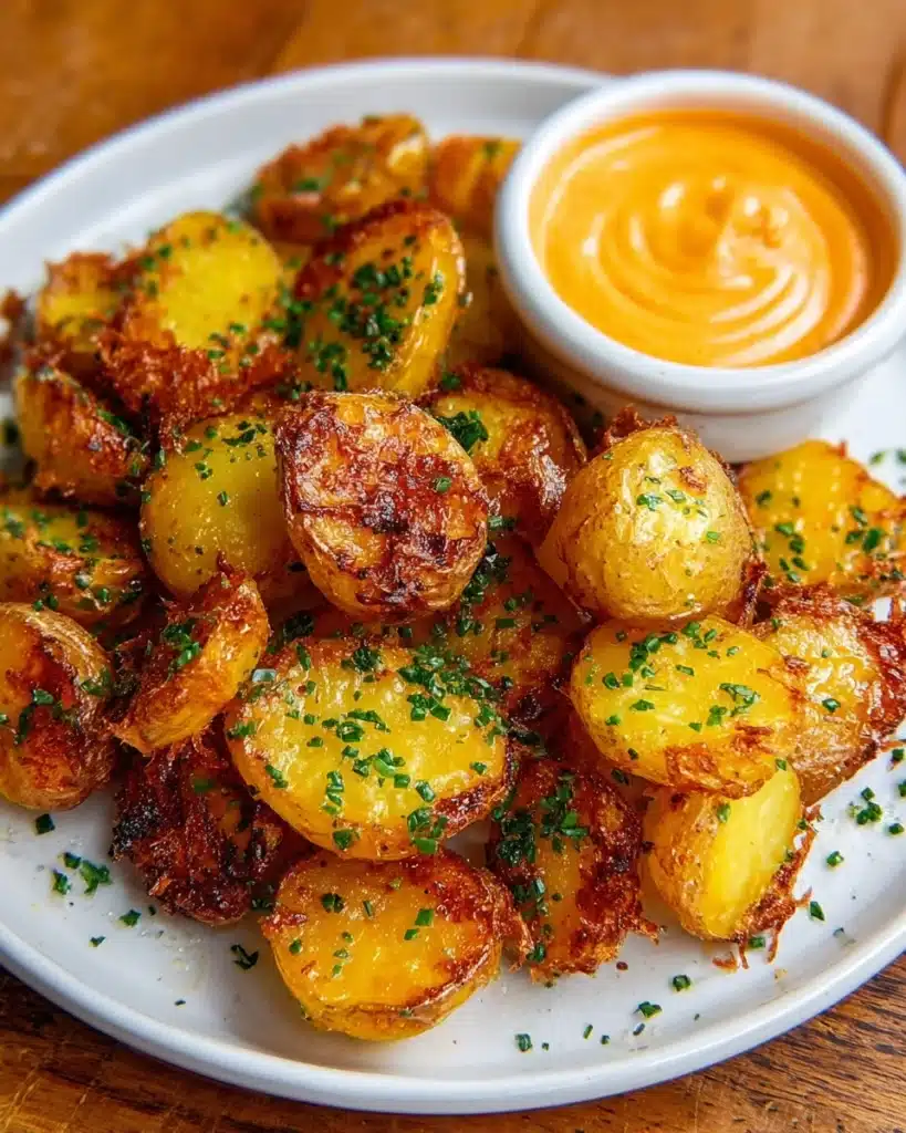 Crispy Parmesan Roast Potatoes Recipe