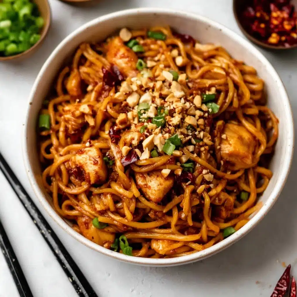 Kung Pao Chicken Noodles Recipe 4 Kung Pao Chicken Noodles Recipe - Recipe Image